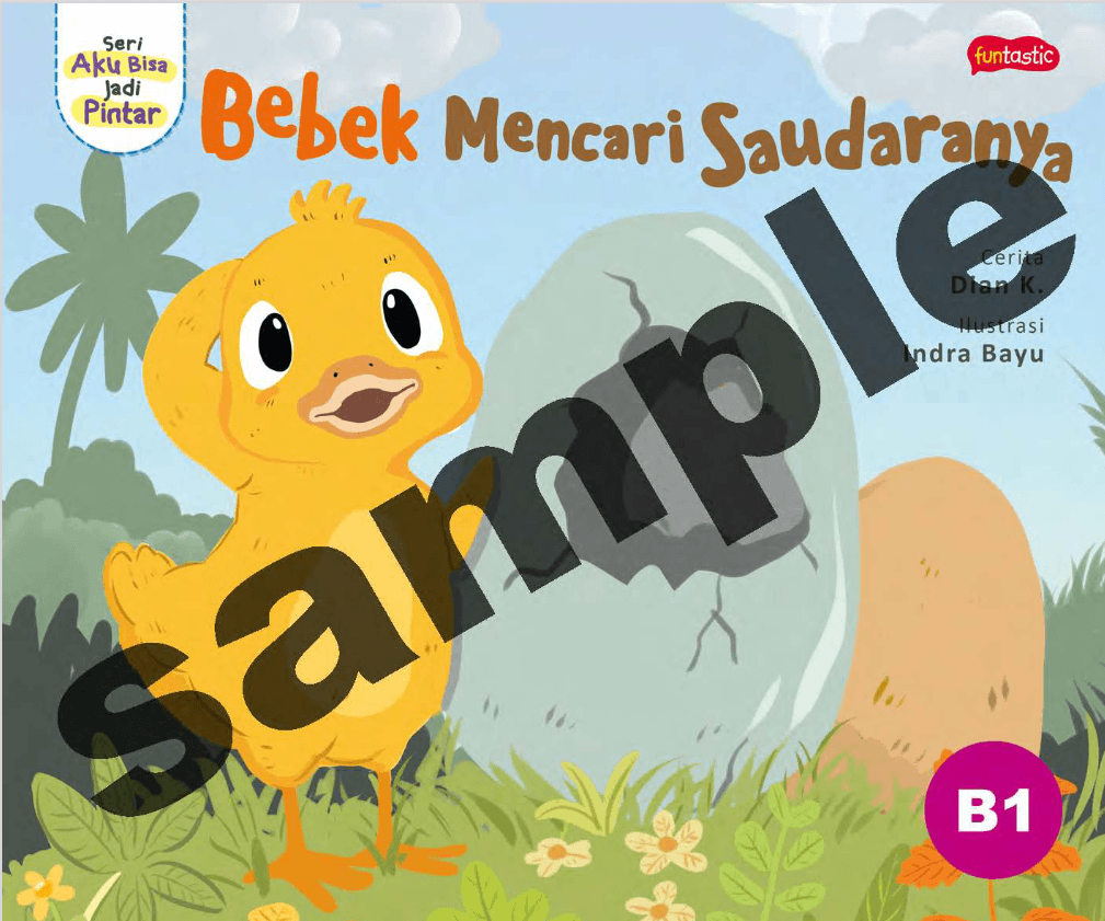 Cover Seri Aku Jadi Pintar - Bebek Mencari Saudaranya