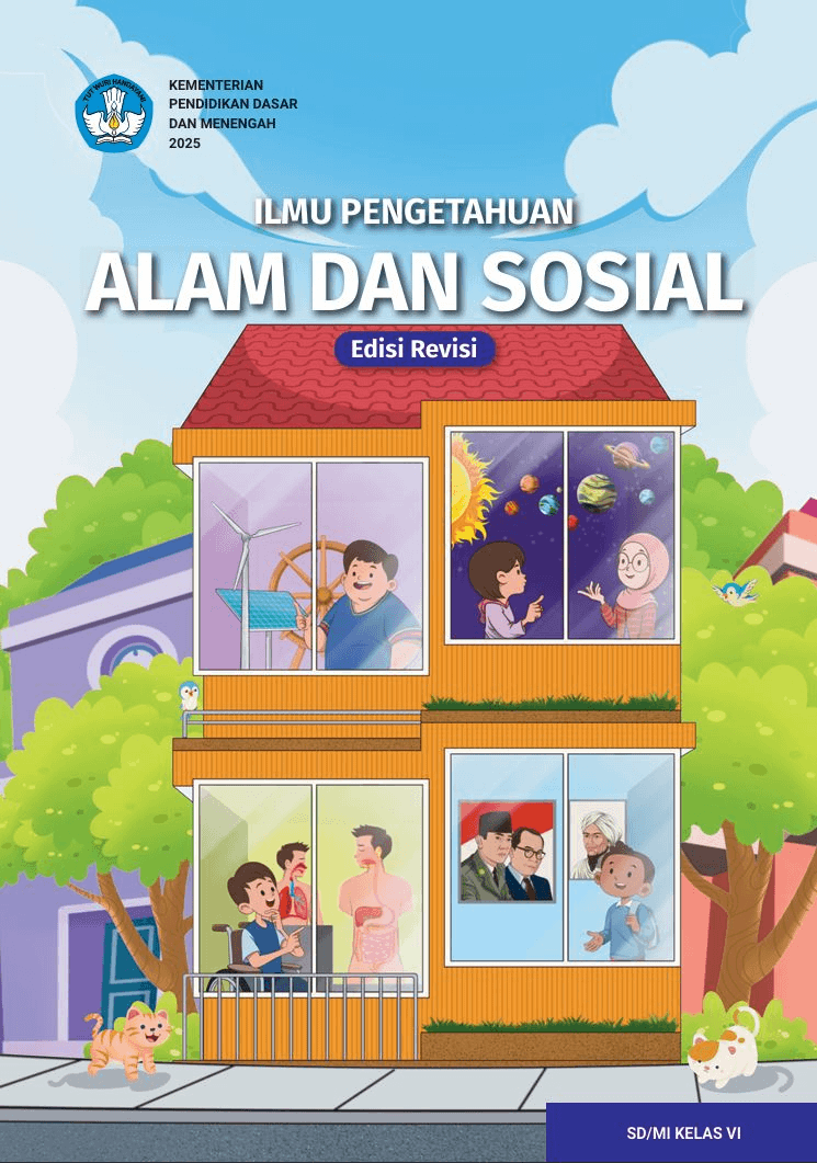 Ilmu Pengetahuan Alam dan Sosial untuk SD/MI Kelas VI (Edisi Revisi)